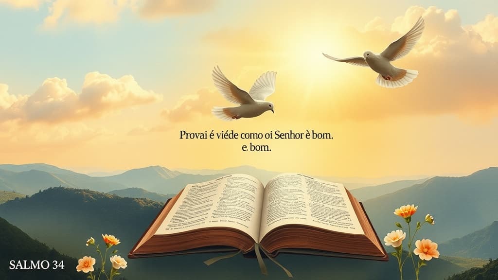 Salmo 34: Provai e Vede Como o Senhor é Bom