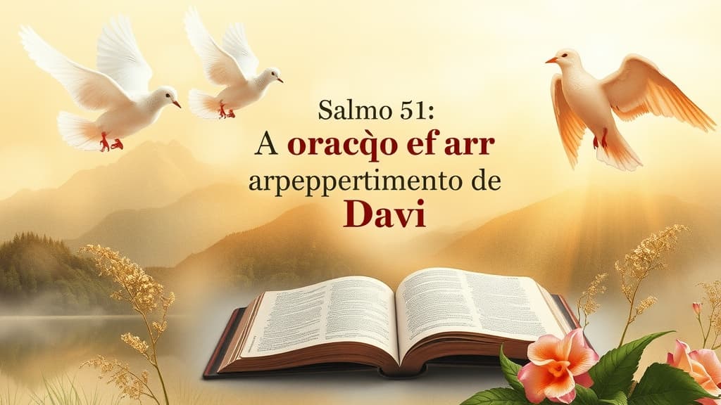 Salmo 51: A Oração de Arrependimento de Davi