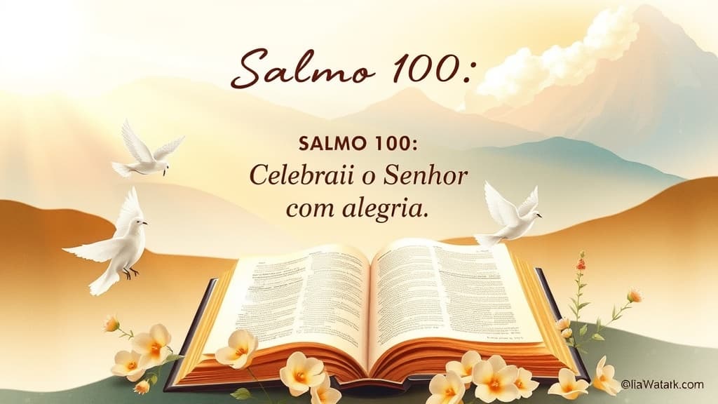 Salmo 100: Celebrai o Senhor com Alegria